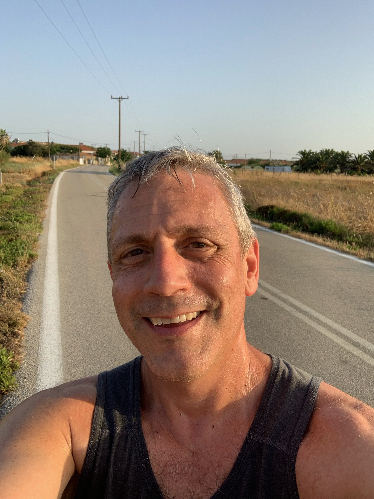 Running in Greece